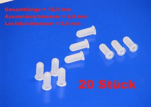 20x Boquillas Fijación Letra / Emblema FIAT 126 PEUGEOT 205 I II - Imagen 1 de 1