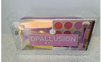 BH COSMETICS Opallusion Mystic Eyeshadow Palette, Liner, Brush, Makeup Bag Set - Image 1 of 4