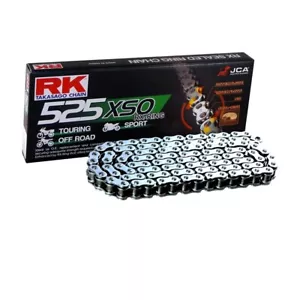Motorrad Kette RX Ring RK 525XSO mit 122 Rollen und Hohlnietschloss offen - Bild 1 von 1