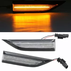 Para VW T6 VI Transporter Multivan VW Caddy 4 IV 2x LED Intermitente en Plata - Imagen 1 de 6