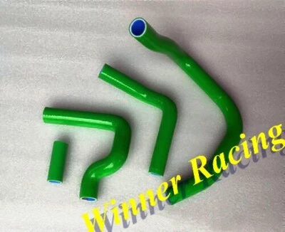 MANGUERA RADIADOR SILICONA AJUSTE Kawasaki Ninja ZX10R ZX1000C 2004-2005 Verde Foto 1 de 4