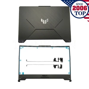 Nuovo Asus TUF Gaming FX506 FX506H FX506L FA506 LCD back cover + ghiera + cerniere US - Foto 1 di 9