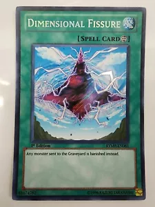 YuGiOh Fessura Dimensionale RYMP-EN081 1° Edizione - Foto 1 di 3