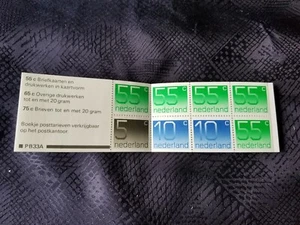 Netherlands Stamp Booklet - 1981 Numeral Stamps - E50 - Picture 1 of 4