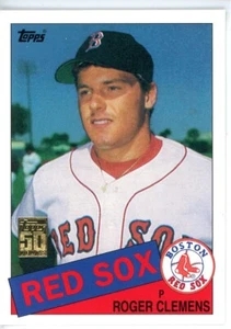 2000 Topps Nachdruck #31 Roger Clemens 1985 Red Sox - Bild 1 von 2