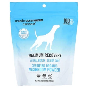 2 X Mushroom Matrix Canine, Maximum Recovery, Certified Organic Mushroom Powder, - Picture 1 of 2