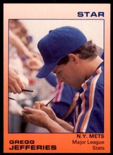 1988 Star Gregg Jefferies. Baseball Cards #3