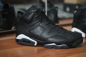 384664020 Air Jordan 6 Retro Black/Black-White blackcat - Bild 1 von 10