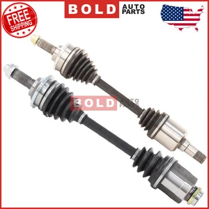 TrakMotive Front CV Axle Shafts Set of 2 For Mazda 6 FWD 2003-2005 3.0L Manual - Picture 1 of 8