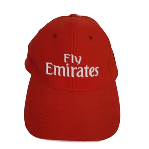 Gorra Fly Emirates Roja Correa Ajustable Trasera Bordada Nueva  - Imagen 1 de 9