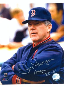 JOE MORGAN signed HANDSIGNIERT 8x 10 FOTO RED SOX Manager Baseball MLB selten - Bild 1 von 3