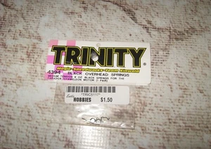 NEW TRINITY BLACK SPRING SET FOR MOTOR PARADOX CHAMELEON RC 4394 - Picture 1 of 1