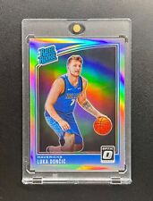 LUKA DONCIC 2018-19 Panini Donruss Optic Rated Rookie #177 SILVER HOLO PRIZM MVP