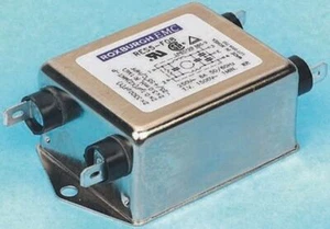 1 x RS Pro RES5F Series 5A 250 V ac 50/60Hz Chassis Mount RFI Filter, with Fast- - Picture 1 of 2