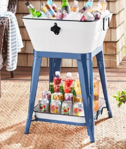 MEMBER'S MARK BEVERAGE TUB WITH STAND *CHOOSE COLOR* - Picture 1 of 4