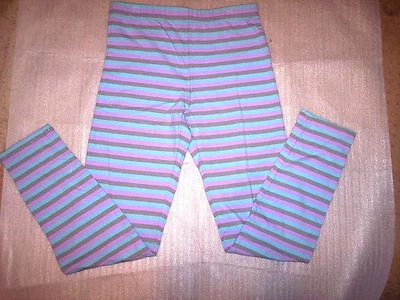 Leggings a Rayas Lila "Disney Store" Talla M 7/8 Foto 1 de 4