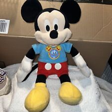 Disney Clubhouse Fun Mickey Mouse Talking Singing 13" Plush Toy Doll Tested.