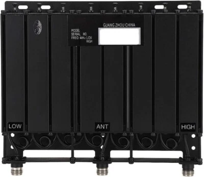 100W UHF 8 Cavity Duplexer N Connector FREE tune radio repeater 400M-520MHz COOL - Image 1 of 4