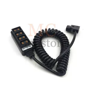 D-tap to 4-Port D-tap Female Splitter Cable for Anton Bauer V-mount Battery Dtap - Picture 1 of 6