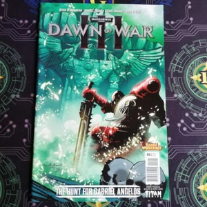Warhammer 40K Dawn of War 3 Gabriel Angelos #1 D 2017 Titan Comic Casi nuevo ✅ - Imagen 1 de 3
