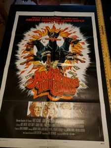 L'INCREDIBILE DOBERMANS POSTER ORIGINALE UN FOGLIO FILM 1976 (36f) - Foto 1 di 24