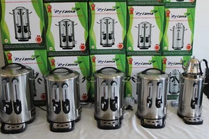 Teemaschine Elektrischer Teekocher Semaver Samowar Digital Display 10L Prizma - Bild 1 von 10