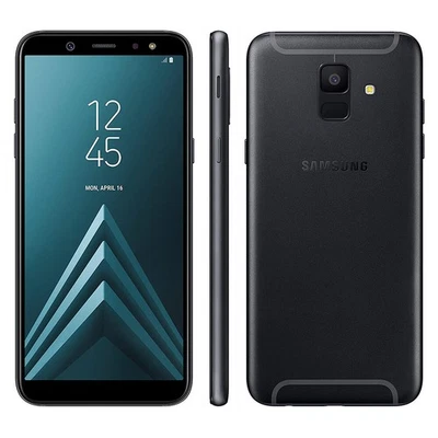 Samsung Galaxy A6 4G negro 32 GB 3 GB ram dual sim (2018) estado aceptable - Imagen 1 de 3
