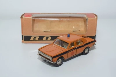 B95 1:43 URSS CCCP NOVOEXPORT BONRA TA3-24 VOLGA TAN POLICE FIB - Immagine 1 di 4