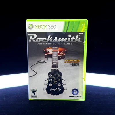 Rocksmith (Microsoft Xbox 360, 2011) Completo y Probado SIN CABLE Juego Solo Foto 1 de 4