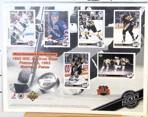 1993 Upper Deck Commemorative Sheets All STAR Game -WALES Conference # 29806 - Picture 1 of 1