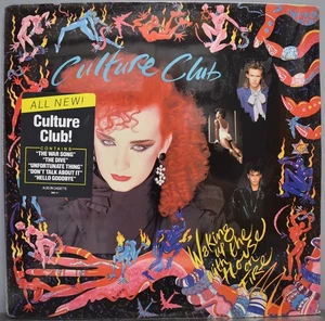 Culture Club - Waking Up with the House on Fire LP 1984 Original Sealed Hype - Picture 1 of 2