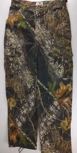 Mossy Oak Explorer Midweight Men's Camo Cargo Pants Size S Cotton Blend Used - Picture 1 of 3