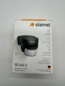 Steinel 608811 Wand, Aufputz PIR-Bewegungsmelder Relais Schwarz IP54 - Bild 1 von 3