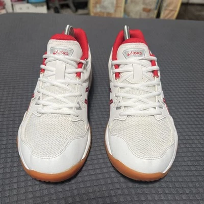 Size 9 - Wmns Gel Rocket 10 'White Classic Red' (ASICS) USED/1072A056 - Image 1 of 4