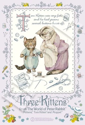 Rompecabezas de 300 piezas Peter Rabbit Tom el Gatito™ y la señora Tabitha Foto 1 de 2