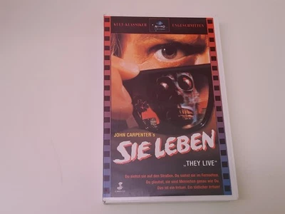 Sie leben 1988 VHS German PAL Astro Video Roddy Piper John Carpenter They Live - Bild 1 von 4