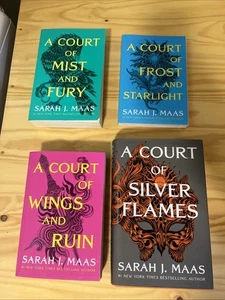 Sarah j mass Court of thorns and roses series Lot Of 4 Books 2-5 Only. 3pb 1hb - Bild 1 von 9