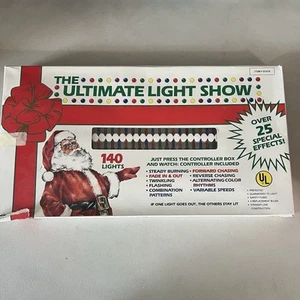 NEW Christmas Tree Programmable Indoor Light Show – Vintage NOS 25 Effects - Picture 1 of 8