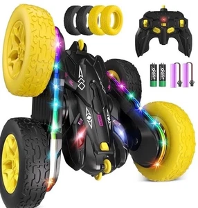 Telecomando Stunt Car Acrobatic Tumbling Spinning di Jimdella. Luci, 4x4 - Foto 1 di 14
