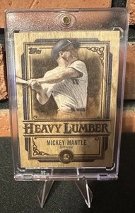 2025 Topps Series 1 Heavy Lumber SSP MICKEY MANTLE #HL-17 Yankees MLB HOF - Picture 1 of 5