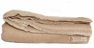 NHZ Natural Extra Large Himalayan Cashmere Manta / Tiro 90 "x108" de Nepal - Imagen 1 de 4
