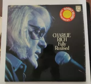 Charlie Rich Fully Realised double LP vinyl UK Philips album lovely condition - Picture 1 of 3