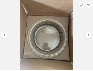 Pyrex 1118446 Easy Grab 9 1/2 Inch Pie Plate 2 Pack New 🔥 - Picture 1 of 2