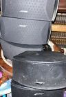 5 Bose Cinemate Satellite Surround Speakers Preowned Untested No Wires