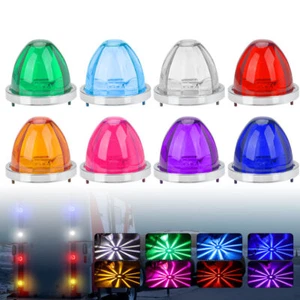 LED Side Marker Light Turn Signal Watermelon Brake DRL Strobe Lamp Multicolor - Picture 1 of 49