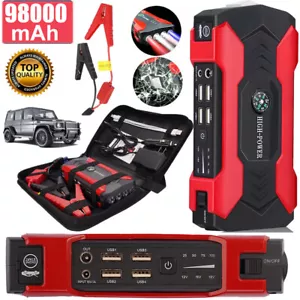 Car Jump Starter 100000mAh Booster Jumper Box Power Bank Battery Charger - Picture 1 of 13