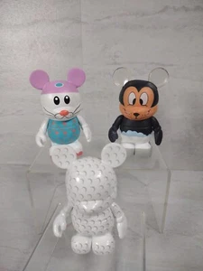 Disney Vinylmation Mickey Mini Figures (3) lot Easter Golf Seal  mickey mouse - Picture 1 of 9
