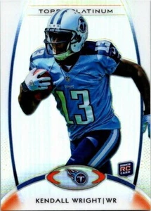 2012 Topps Platinum KENDALL WRIGHT RC #118 TENNESSEE TITANS 🏈 - Foto 1 di 2