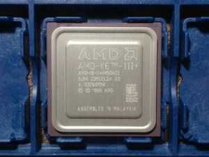 AMD K6-3+ 450MHz 2.0V @ 600MHz 2.0V AMD-K6-III+/450ACZ - Afbeelding 1 van 3