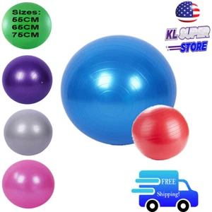 Nuovo esercizio allenamento fitness yoga scultura equilibrio palla pompa inclusa GRATIS S&H! - Foto 1 di 11